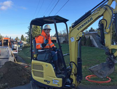 whidbey telecom fiberhood fiber install